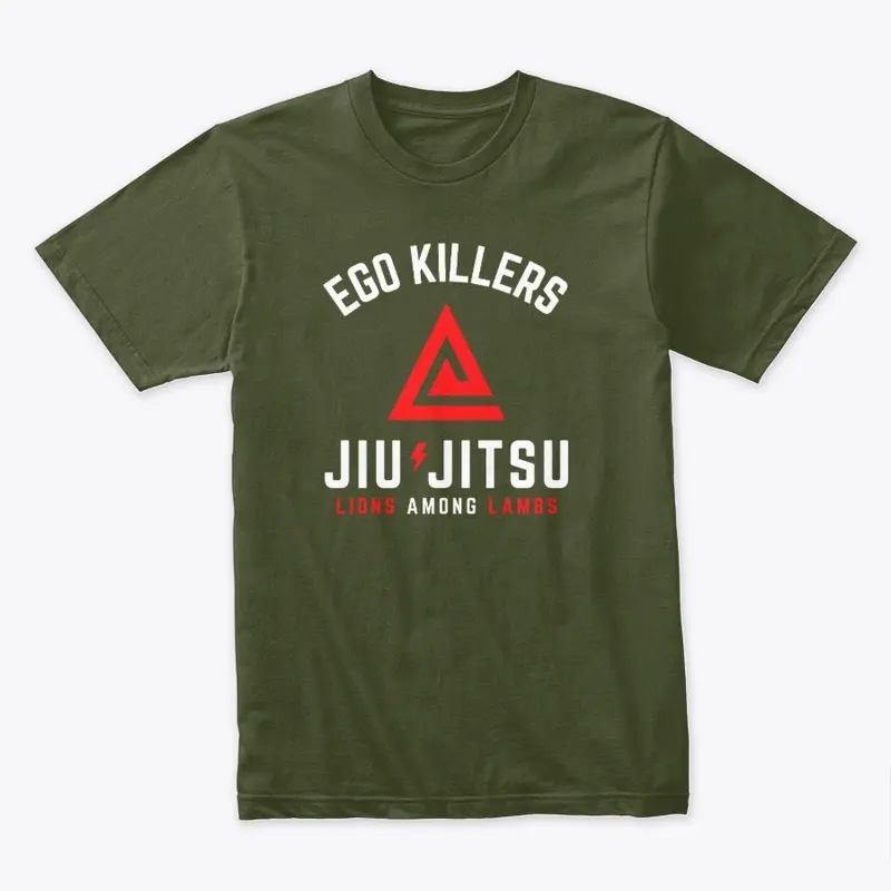 Ego Killers BJJ Red and White