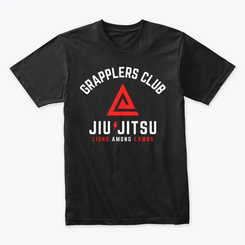 Grapplers Club Jiu Jitsu Red/White